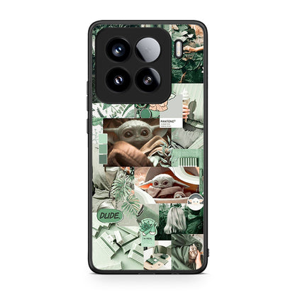 Xiaomi 15 Collage Dude Θήκη Αγίου Βαλεντίνου από τη Smartfits με σχέδιο στο πίσω μέρος και μαύρο περίβλημα | Smartphone case with colorful back and black bezels by Smartfits