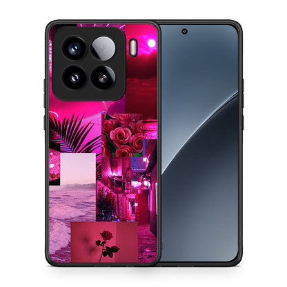 Collage Red Roses - Xiaomi 15 θήκη