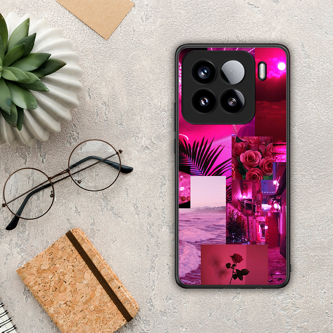 Collage Red Roses - Xiaomi 15 θήκη