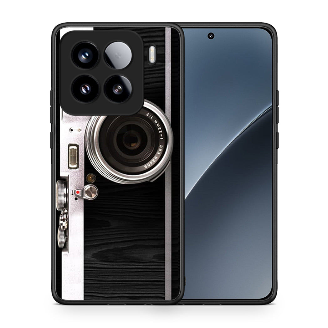 Θήκη Xiaomi 15 Emily In Paris από τη Smartfits με σχέδιο στο πίσω μέρος και μαύρο περίβλημα | Xiaomi 15 Emily In Paris case with colorful back and black bezels