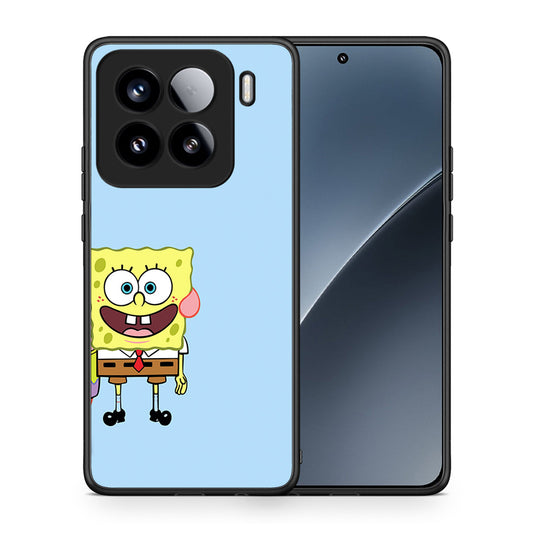 Θήκη Xiaomi 15 Friends Bob από τη Smartfits με σχέδιο στο πίσω μέρος και μαύρο περίβλημα | Xiaomi 15 Friends Bob case with colorful back and black bezels