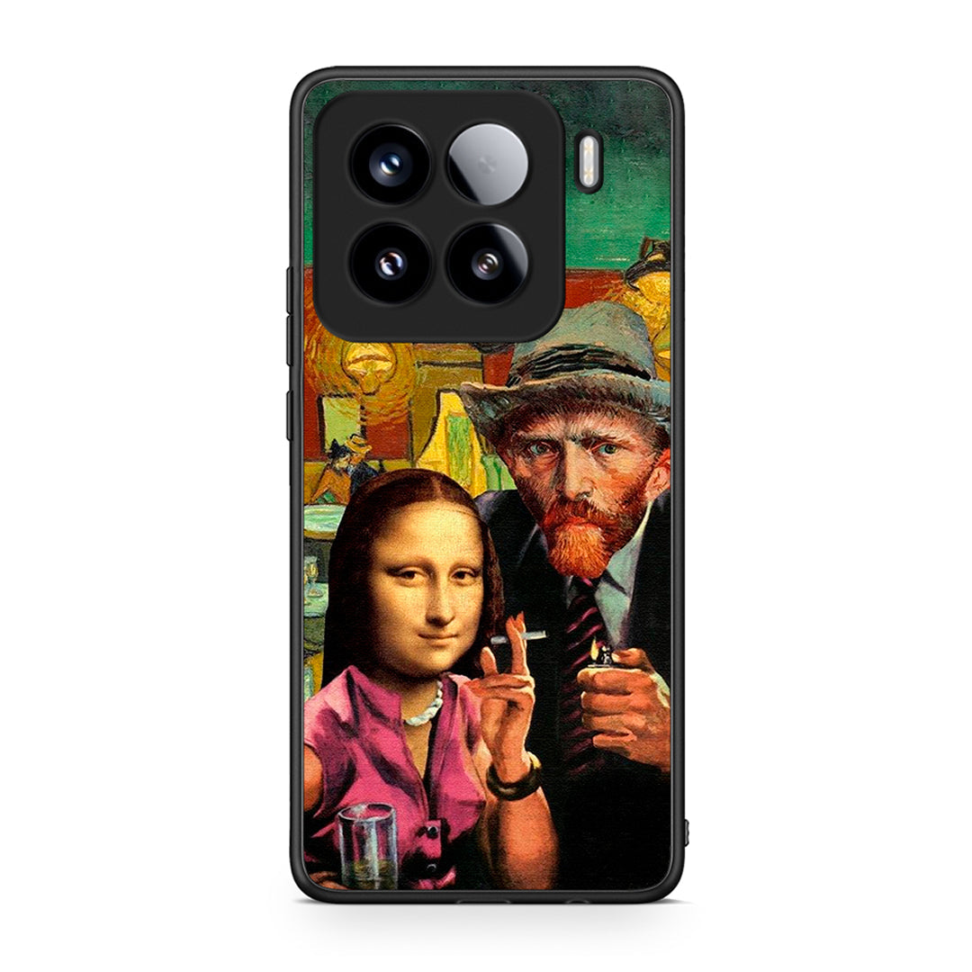 Xiaomi 15 Funny Art θήκη από τη Smartfits με σχέδιο στο πίσω μέρος και μαύρο περίβλημα | Smartphone case with colorful back and black bezels by Smartfits