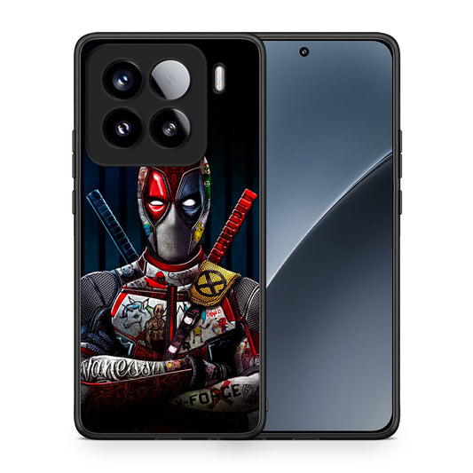 Θήκη Xiaomi 15 Funny Guy από τη Smartfits με σχέδιο στο πίσω μέρος και μαύρο περίβλημα | Xiaomi 15 Funny Guy case with colorful back and black bezels
