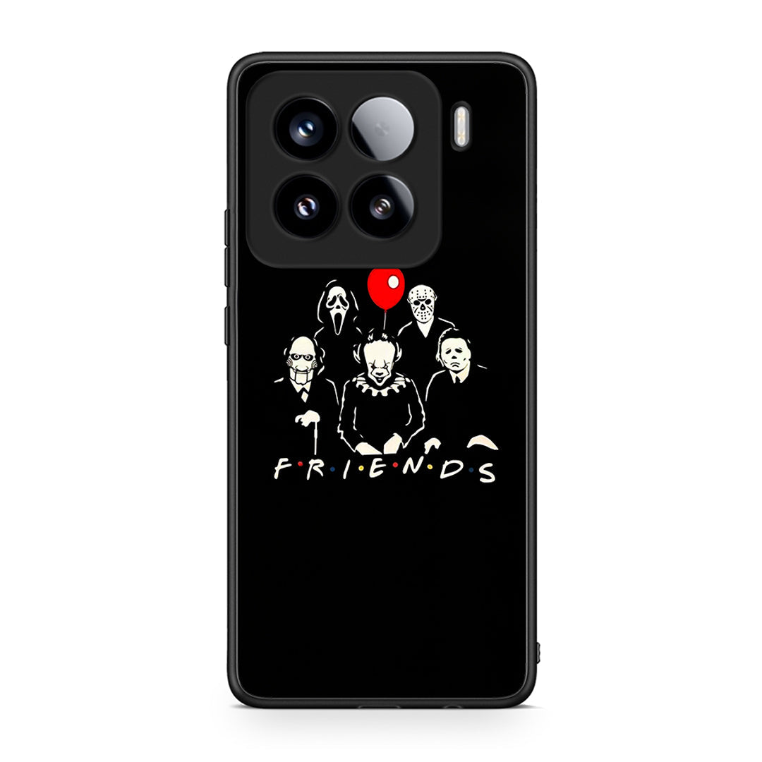 Xiaomi 15 Halloween Friends Θήκη από τη Smartfits με σχέδιο στο πίσω μέρος και μαύρο περίβλημα | Smartphone case with colorful back and black bezels by Smartfits