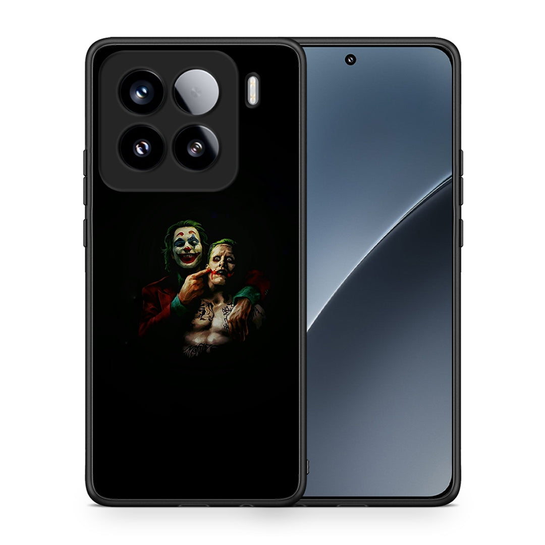 Θήκη Xiaomi 15 Clown Hero από τη Smartfits με σχέδιο στο πίσω μέρος και μαύρο περίβλημα | Xiaomi 15 Clown Hero case with colorful back and black bezels