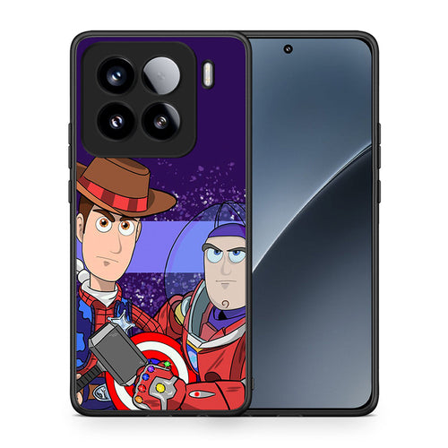 Θήκη Xiaomi 15 Infinity Story από τη Smartfits με σχέδιο στο πίσω μέρος και μαύρο περίβλημα | Xiaomi 15 Infinity Story case with colorful back and black bezels