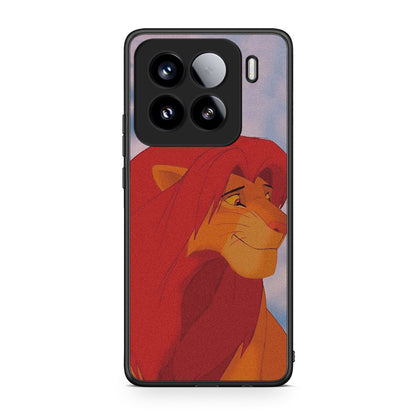 Xiaomi 15 Lion Love 1 Θήκη Αγίου Βαλεντίνου από τη Smartfits με σχέδιο στο πίσω μέρος και μαύρο περίβλημα | Smartphone case with colorful back and black bezels by Smartfits