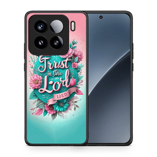 Θήκη Xiaomi 15 Lord Trust από τη Smartfits με σχέδιο στο πίσω μέρος και μαύρο περίβλημα | Xiaomi 15 Lord Trust case with colorful back and black bezels