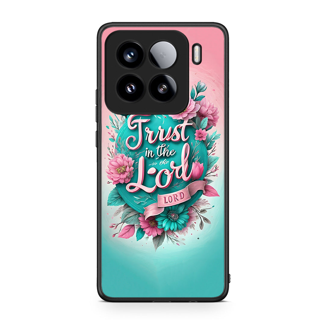 Xiaomi 15 Lord Trust θήκη από τη Smartfits με σχέδιο στο πίσω μέρος και μαύρο περίβλημα | Smartphone case with colorful back and black bezels by Smartfits