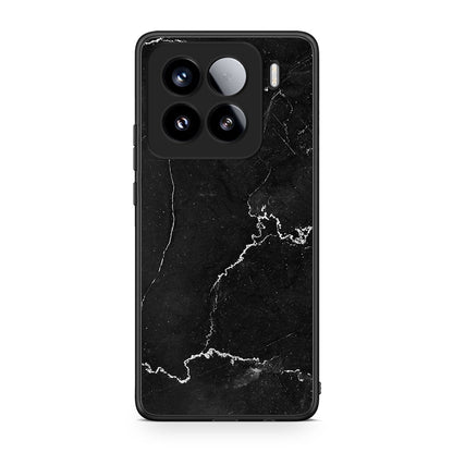Xiaomi 15 Marble Black θήκη από τη Smartfits με σχέδιο στο πίσω μέρος και μαύρο περίβλημα | Smartphone case with colorful back and black bezels by Smartfits