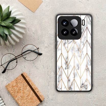 Marble Gold Geometric - Xiaomi 15 θήκη