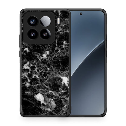 Θήκη Xiaomi 15 Male Marble από τη Smartfits με σχέδιο στο πίσω μέρος και μαύρο περίβλημα | Xiaomi 15 Male Marble case with colorful back and black bezels