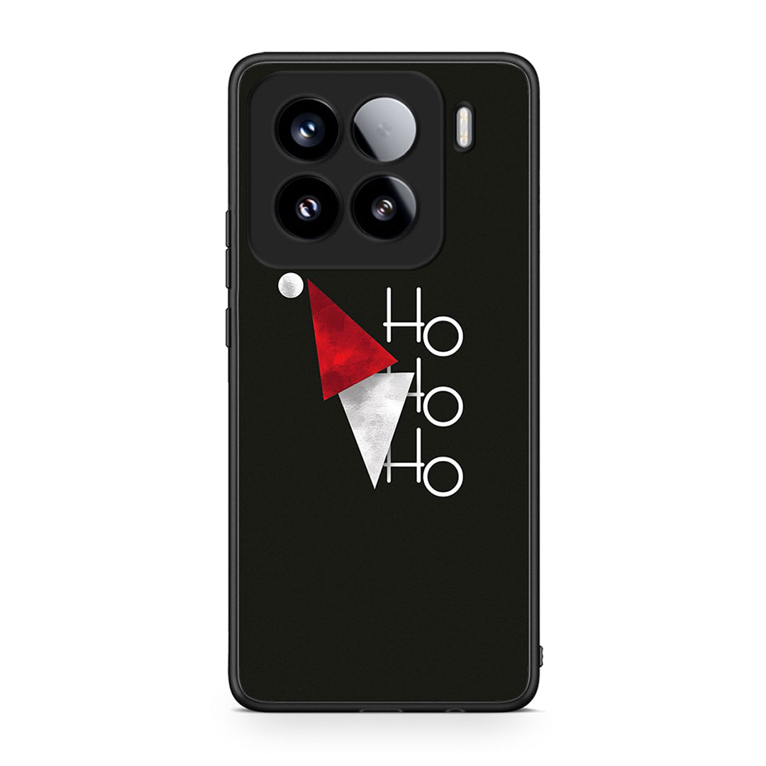 Xiaomi 15 Minimal Christmas θήκη από τη Smartfits με σχέδιο στο πίσω μέρος και μαύρο περίβλημα | Smartphone case with colorful back and black bezels by Smartfits