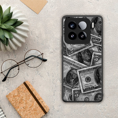 Money Dollars - Xiaomi 15 θήκη