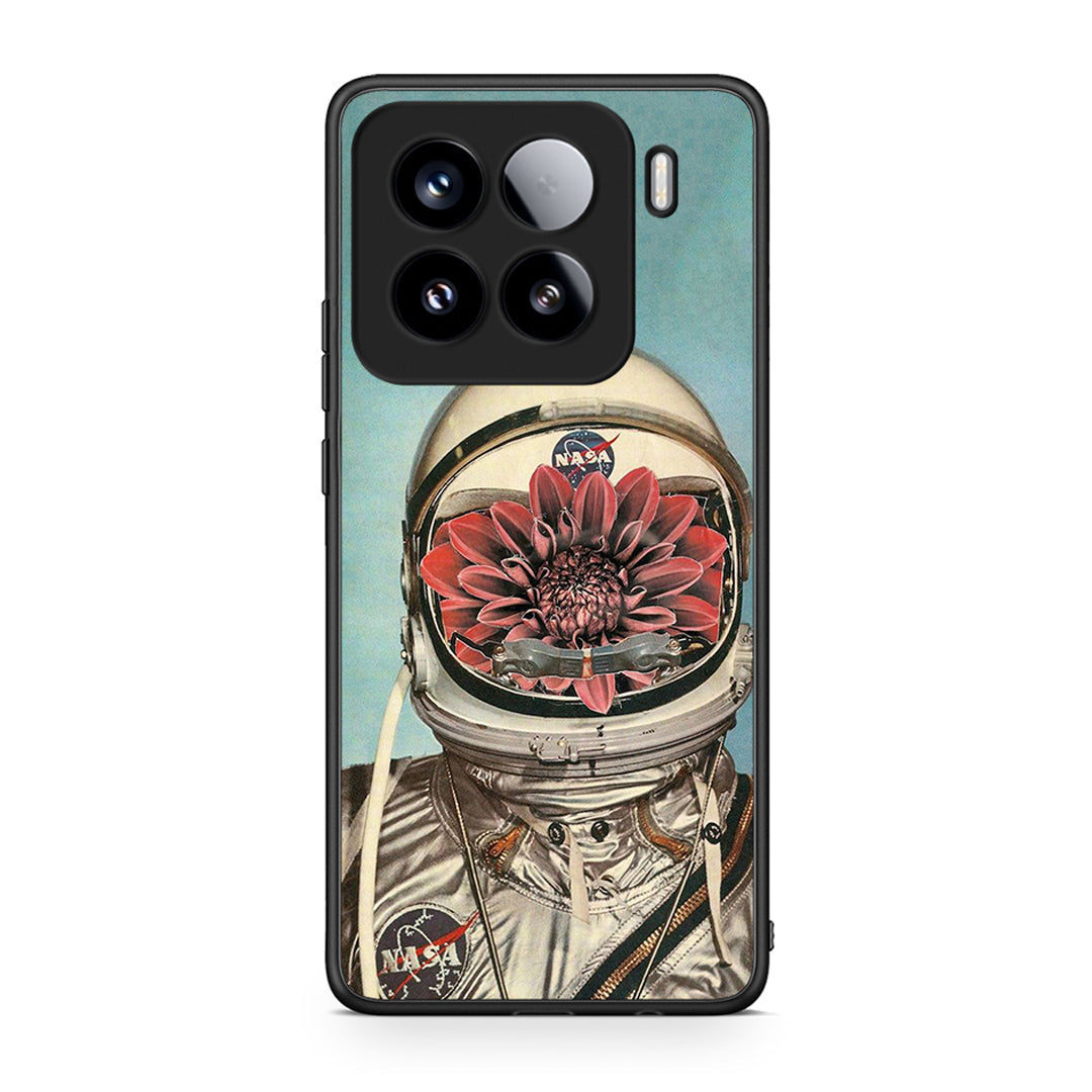 Xiaomi 15 Nasa Bloom θήκη από τη Smartfits με σχέδιο στο πίσω μέρος και μαύρο περίβλημα | Smartphone case with colorful back and black bezels by Smartfits