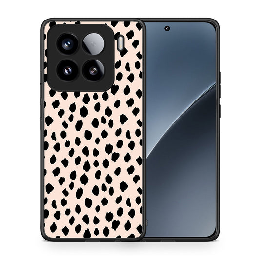 Θήκη Xiaomi 15 New Polka Dots από τη Smartfits με σχέδιο στο πίσω μέρος και μαύρο περίβλημα | Xiaomi 15 New Polka Dots case with colorful back and black bezels