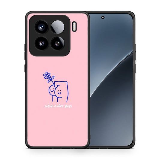 Θήκη Xiaomi 15 Nice Day από τη Smartfits με σχέδιο στο πίσω μέρος και μαύρο περίβλημα | Xiaomi 15 Nice Day case with colorful back and black bezels