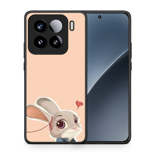 Θήκη Xiaomi 15 Nick Wilde And Judy Hopps Love 2 από τη Smartfits με σχέδιο στο πίσω μέρος και μαύρο περίβλημα | Xiaomi 15 Nick Wilde And Judy Hopps Love 2 case with colorful back and black bezels