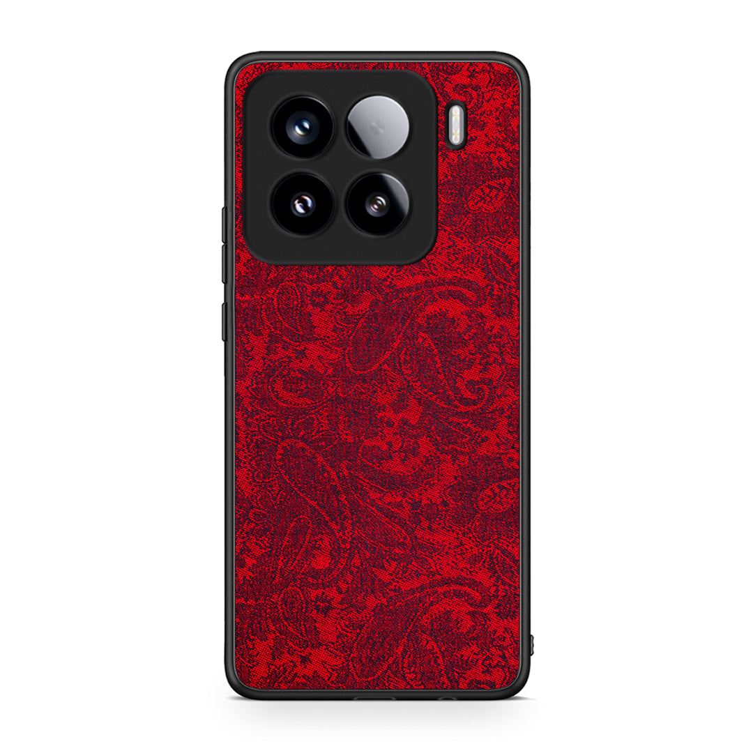 Xiaomi 15 Paisley Cashmere θήκη από τη Smartfits με σχέδιο στο πίσω μέρος και μαύρο περίβλημα | Smartphone case with colorful back and black bezels by Smartfits