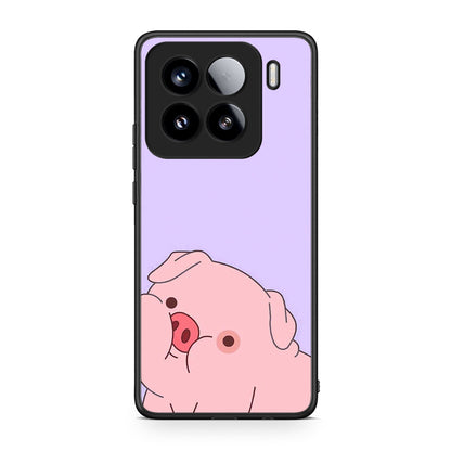 Xiaomi 15 Pig Love 2 Θήκη Αγίου Βαλεντίνου από τη Smartfits με σχέδιο στο πίσω μέρος και μαύρο περίβλημα | Smartphone case with colorful back and black bezels by Smartfits