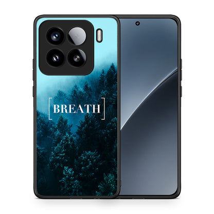 Θήκη Xiaomi 15 Breath Quote από τη Smartfits με σχέδιο στο πίσω μέρος και μαύρο περίβλημα | Xiaomi 15 Breath Quote case with colorful back and black bezels