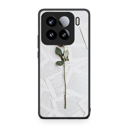 Xiaomi 15 Red Rose θήκη από τη Smartfits με σχέδιο στο πίσω μέρος και μαύρο περίβλημα | Smartphone case with colorful back and black bezels by Smartfits