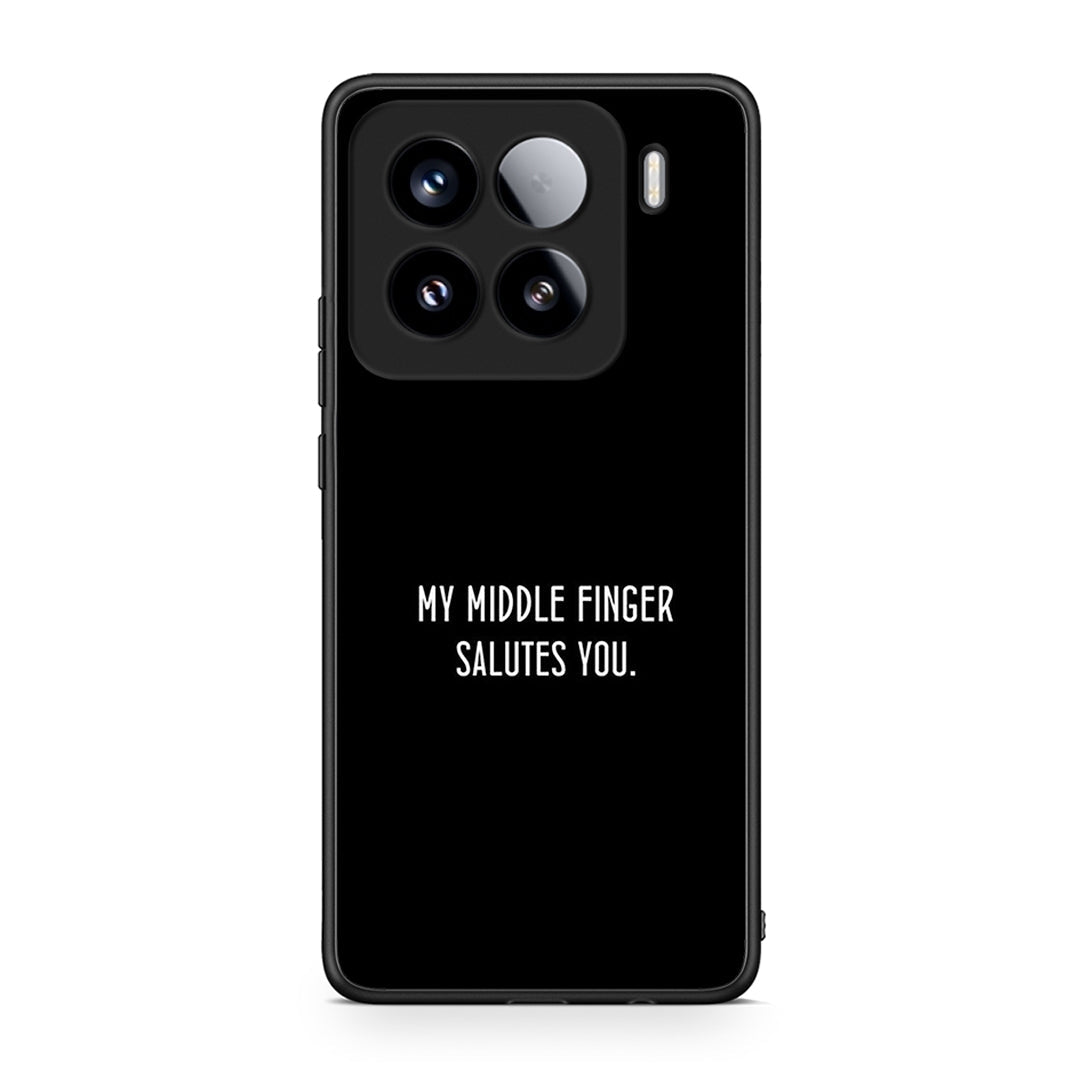 Xiaomi 15 Salute θήκη από τη Smartfits με σχέδιο στο πίσω μέρος και μαύρο περίβλημα | Smartphone case with colorful back and black bezels by Smartfits