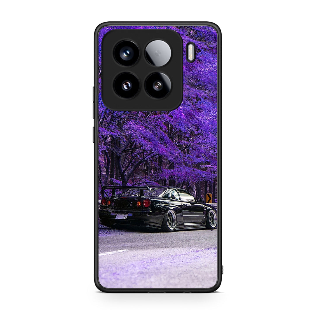 Xiaomi 15 Super Car Θήκη Αγίου Βαλεντίνου από τη Smartfits με σχέδιο στο πίσω μέρος και μαύρο περίβλημα | Smartphone case with colorful back and black bezels by Smartfits