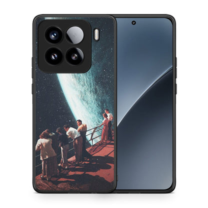 Θήκη Xiaomi 15 Surreal View από τη Smartfits με σχέδιο στο πίσω μέρος και μαύρο περίβλημα | Xiaomi 15 Surreal View case with colorful back and black bezels