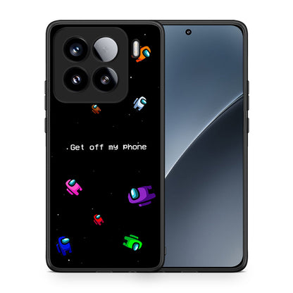 Θήκη Xiaomi 15 AFK Text από τη Smartfits με σχέδιο στο πίσω μέρος και μαύρο περίβλημα | Xiaomi 15 AFK Text case with colorful back and black bezels