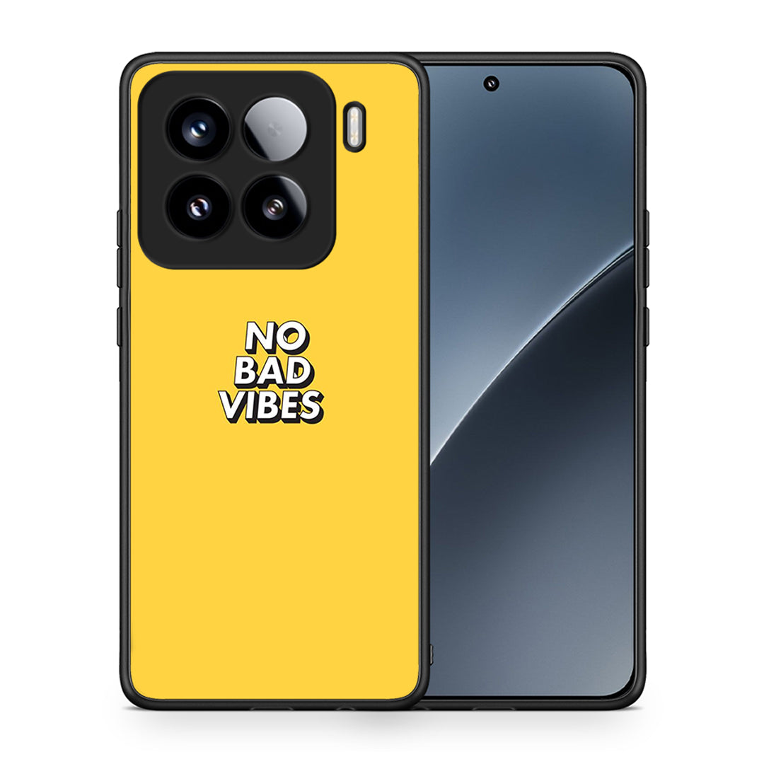 Θήκη Xiaomi 15 Vibes Text από τη Smartfits με σχέδιο στο πίσω μέρος και μαύρο περίβλημα | Xiaomi 15 Vibes Text case with colorful back and black bezels