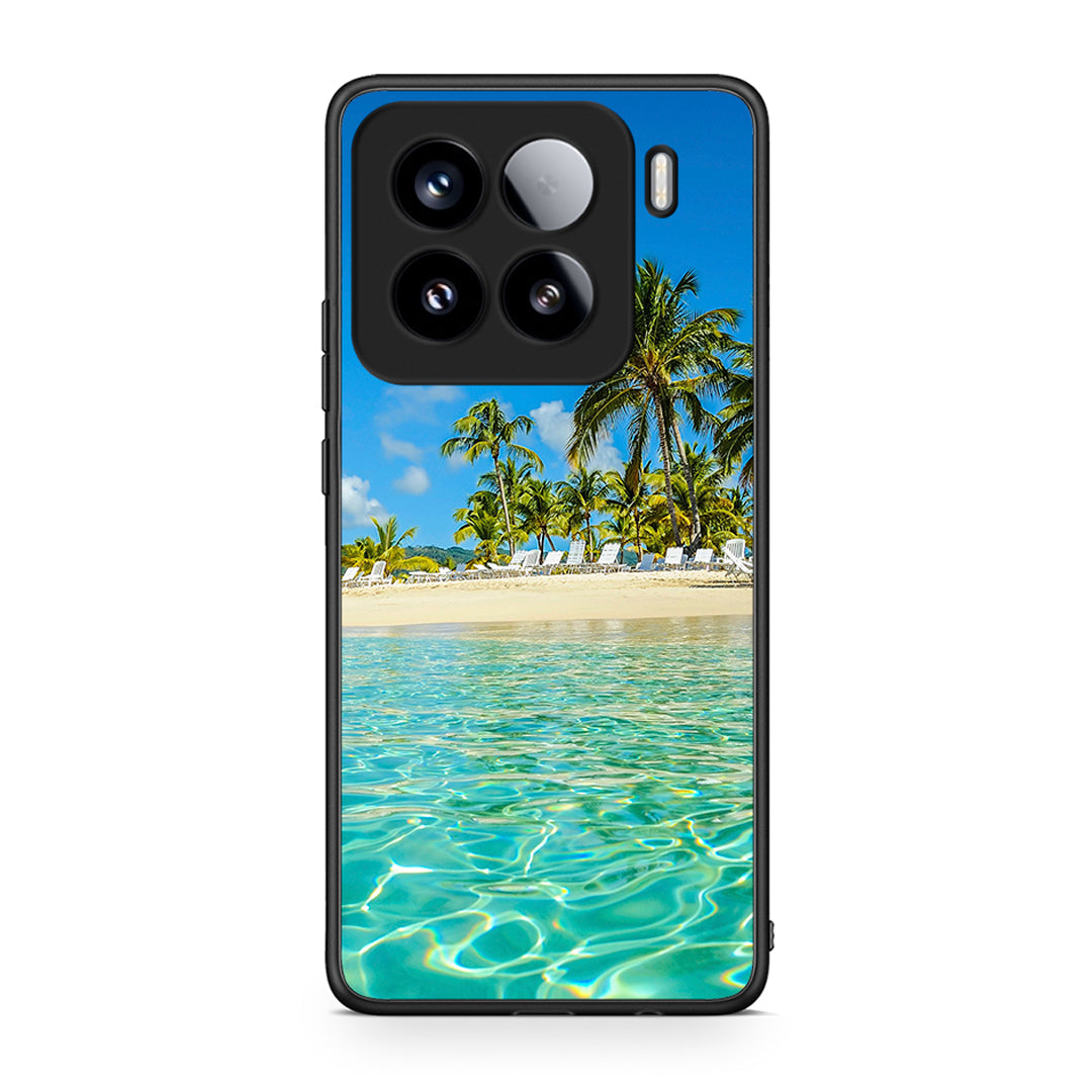Xiaomi 15 Tropical Vibes Θήκη από τη Smartfits με σχέδιο στο πίσω μέρος και μαύρο περίβλημα | Smartphone case with colorful back and black bezels by Smartfits