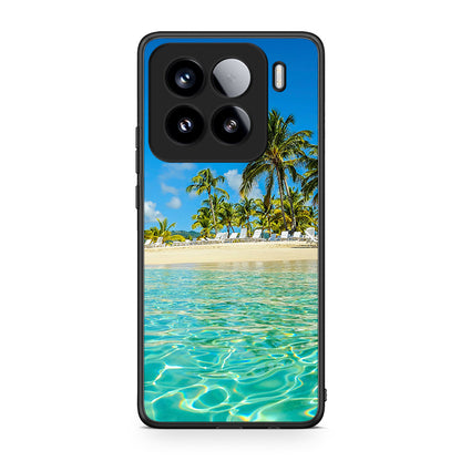 Xiaomi 15 Tropical Vibes Θήκη από τη Smartfits με σχέδιο στο πίσω μέρος και μαύρο περίβλημα | Smartphone case with colorful back and black bezels by Smartfits