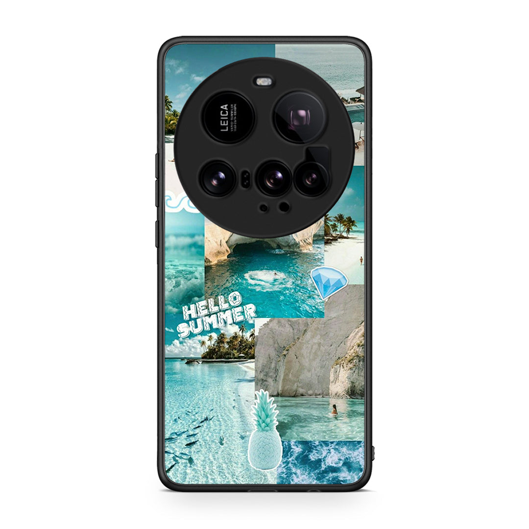 Xiaomi 15 Ultra 5G Aesthetic Summer Θήκη από τη Smartfits με σχέδιο στο πίσω μέρος και μαύρο περίβλημα | Smartphone case with colorful back and black bezels by Smartfits