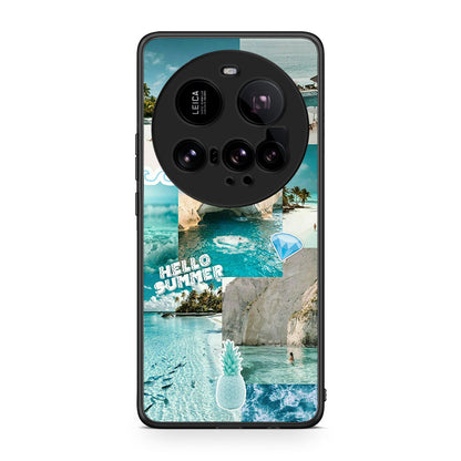 Xiaomi 15 Ultra 5G Aesthetic Summer Θήκη από τη Smartfits με σχέδιο στο πίσω μέρος και μαύρο περίβλημα | Smartphone case with colorful back and black bezels by Smartfits