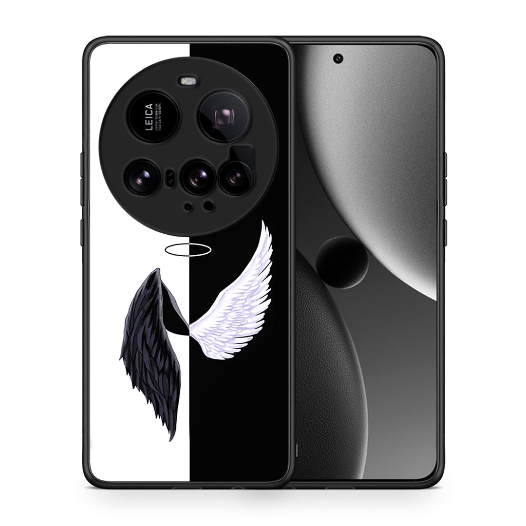 Θήκη Xiaomi 15 Ultra 5G Angels Demons από τη Smartfits με σχέδιο στο πίσω μέρος και μαύρο περίβλημα | Xiaomi 15 Ultra 5G Angels Demons case with colorful back and black bezels