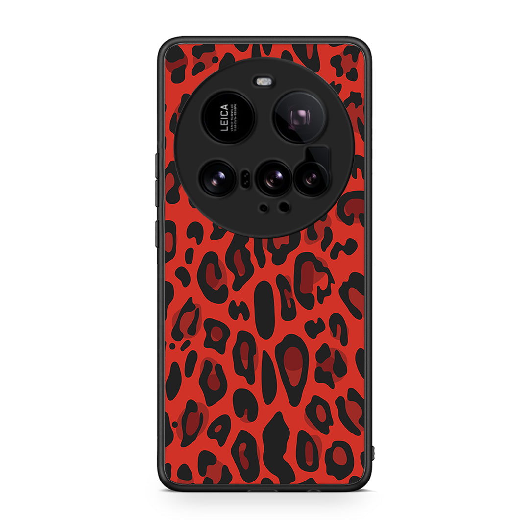 4 - Xiaomi 15 Ultra 5G Red Leopard Animal case, cover, bumper