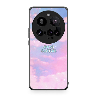 Xiaomi 15 Ultra 5G Anti Social Θήκη Αγίου Βαλεντίνου από τη Smartfits με σχέδιο στο πίσω μέρος και μαύρο περίβλημα | Smartphone case with colorful back and black bezels by Smartfits