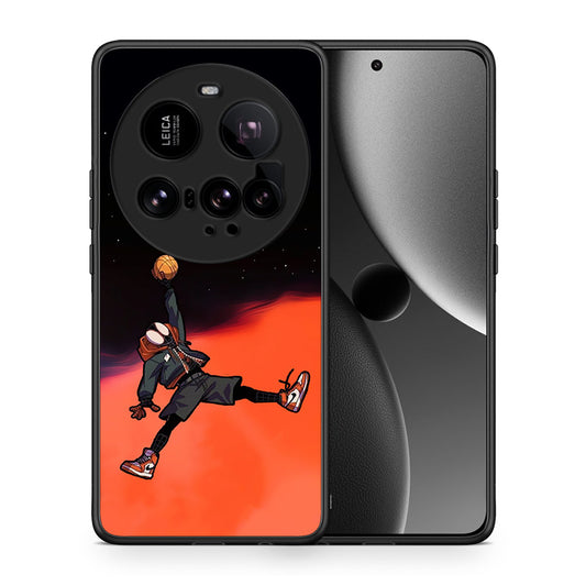 Θήκη Xiaomi 15 Ultra 5G Basketball Hero από τη Smartfits με σχέδιο στο πίσω μέρος και μαύρο περίβλημα | Xiaomi 15 Ultra 5G Basketball Hero case with colorful back and black bezels