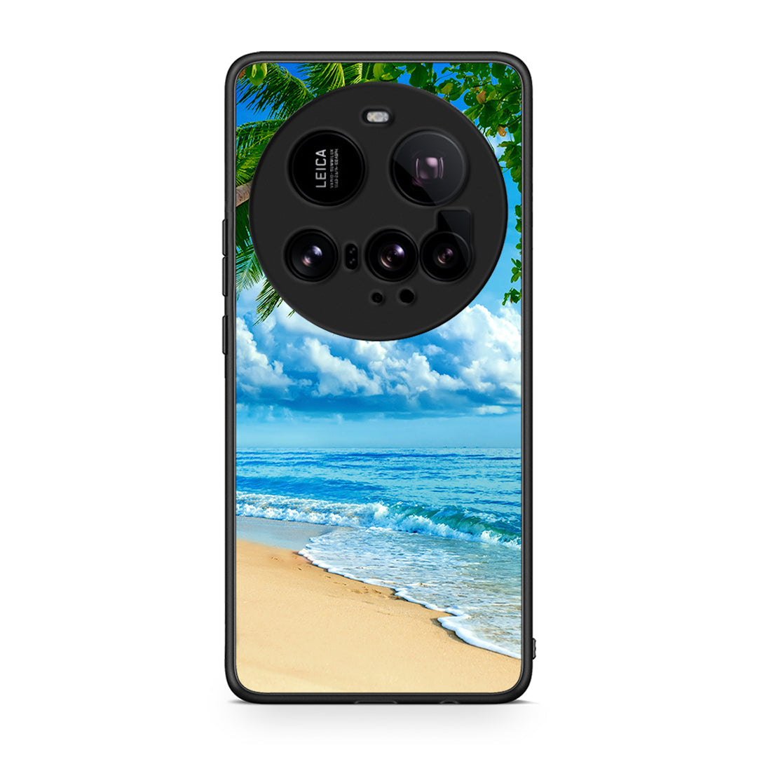 Xiaomi 15 Ultra 5G Beautiful Beach θήκη από τη Smartfits με σχέδιο στο πίσω μέρος και μαύρο περίβλημα | Smartphone case with colorful back and black bezels by Smartfits