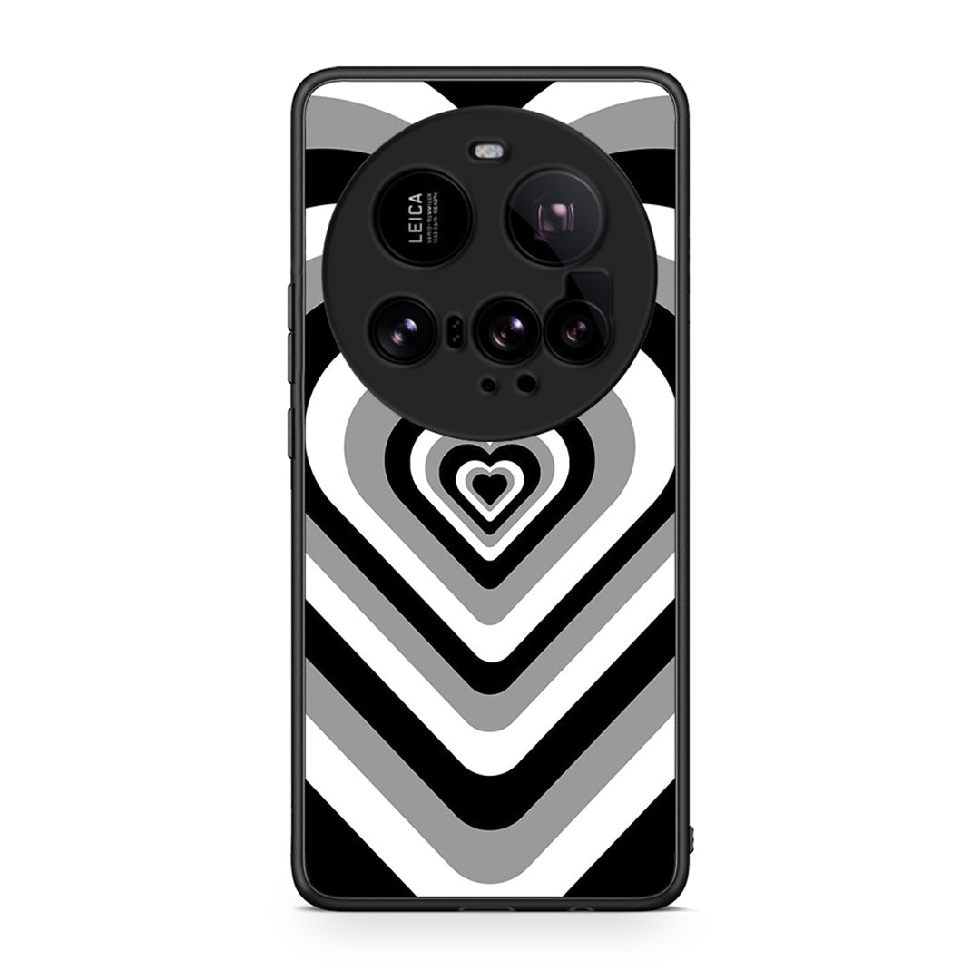 Xiaomi 15 Ultra 5G Black Hearts θήκη από τη Smartfits με σχέδιο στο πίσω μέρος και μαύρο περίβλημα | Smartphone case with colorful back and black bezels by Smartfits