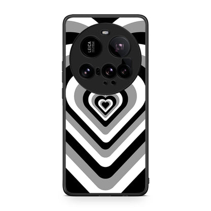 Xiaomi 15 Ultra 5G Black Hearts θήκη από τη Smartfits με σχέδιο στο πίσω μέρος και μαύρο περίβλημα | Smartphone case with colorful back and black bezels by Smartfits