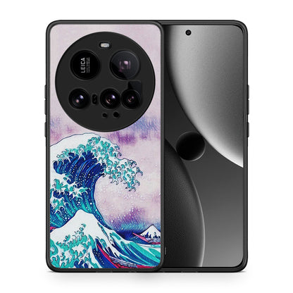 Θήκη Xiaomi 15 Ultra 5G Blue Waves από τη Smartfits με σχέδιο στο πίσω μέρος και μαύρο περίβλημα | Xiaomi 15 Ultra 5G Blue Waves case with colorful back and black bezels