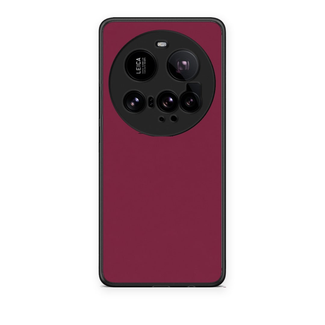 Θήκη Xiaomi 15 Ultra 5G Burgundy από τη Smartfits με σχέδιο στο πίσω μέρος και μαύρο περίβλημα | Xiaomi 15 Ultra 5G Burgundy case with colorful back and black bezels