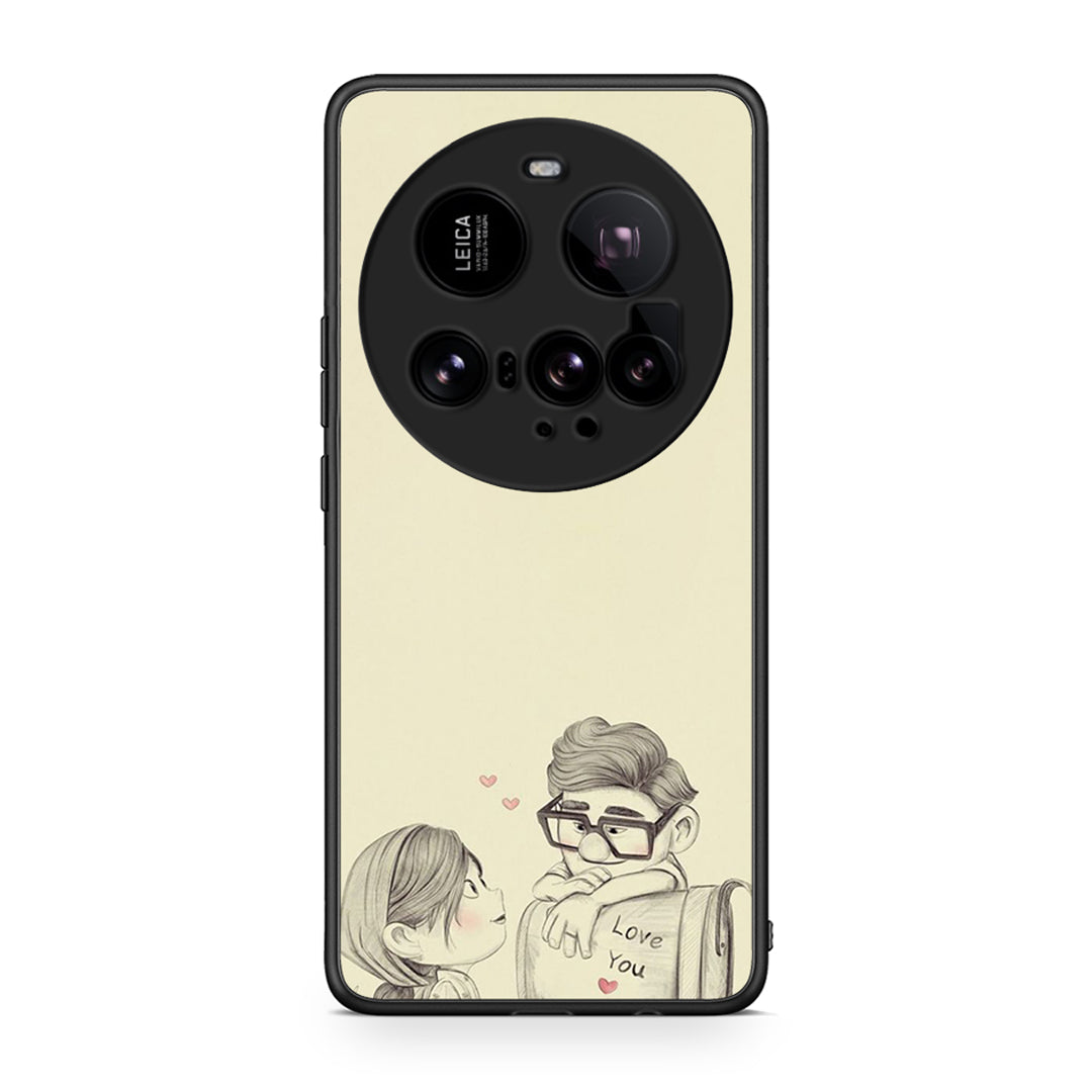 Xiaomi 15 Ultra 5G Carl And Ellie θήκη από τη Smartfits με σχέδιο στο πίσω μέρος και μαύρο περίβλημα | Smartphone case with colorful back and black bezels by Smartfits