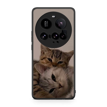Xiaomi 15 Ultra 5G Cats In Love Θήκη από τη Smartfits με σχέδιο στο πίσω μέρος και μαύρο περίβλημα | Smartphone case with colorful back and black bezels by Smartfits