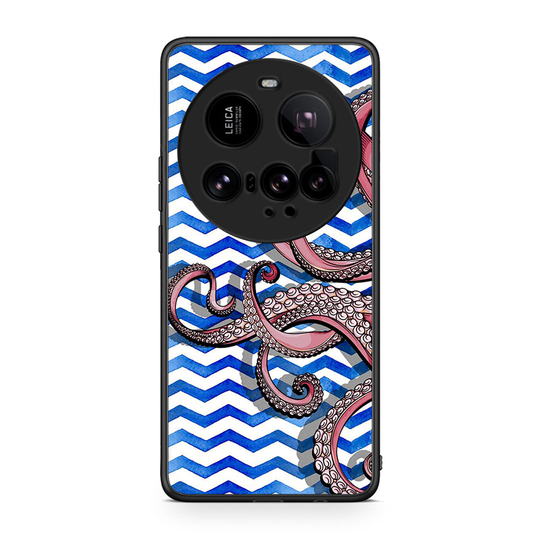 Xiaomi 15 Ultra 5G Chevron Devilfish θήκη από τη Smartfits με σχέδιο στο πίσω μέρος και μαύρο περίβλημα | Smartphone case with colorful back and black bezels by Smartfits