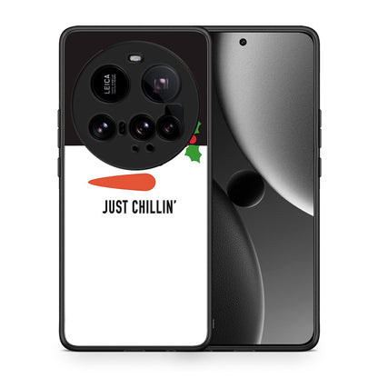 Θήκη Xiaomi 15 Ultra 5G Christmas Chillin από τη Smartfits με σχέδιο στο πίσω μέρος και μαύρο περίβλημα | Xiaomi 15 Ultra 5G Christmas Chillin case with colorful back and black bezels