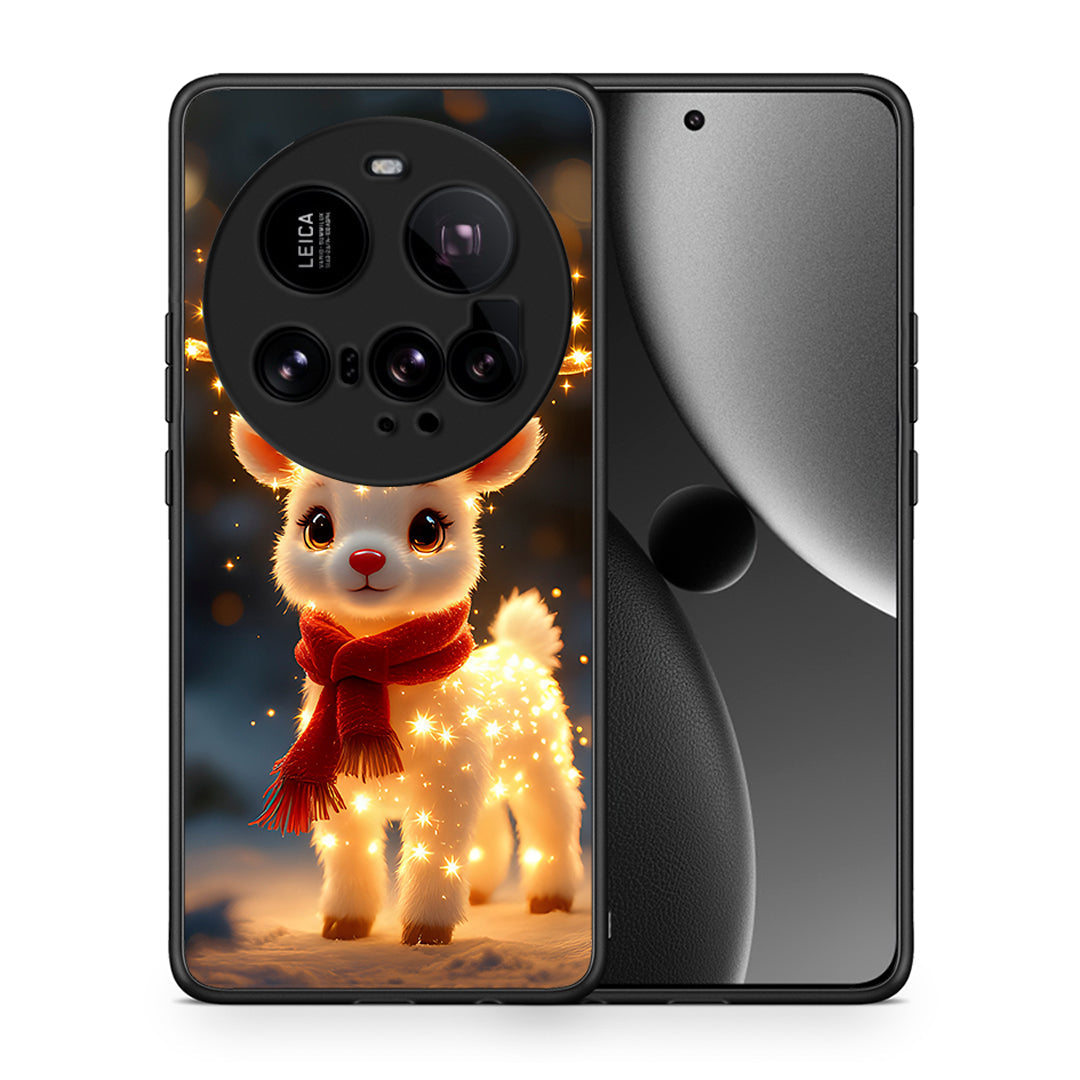 Θήκη Xiaomi 15 Ultra 5G Christmas Cutie από τη Smartfits με σχέδιο στο πίσω μέρος και μαύρο περίβλημα | Xiaomi 15 Ultra 5G Christmas Cutie case with colorful back and black bezels