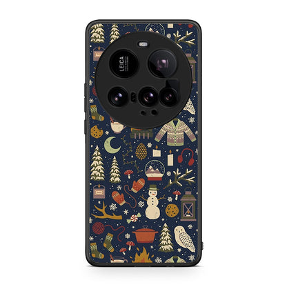 Xiaomi 15 Ultra 5G Christmas Elements θήκη από τη Smartfits με σχέδιο στο πίσω μέρος και μαύρο περίβλημα | Smartphone case with colorful back and black bezels by Smartfits